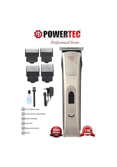 Powertec TR-558 Saç ve Sakal Tıraş Makinesi