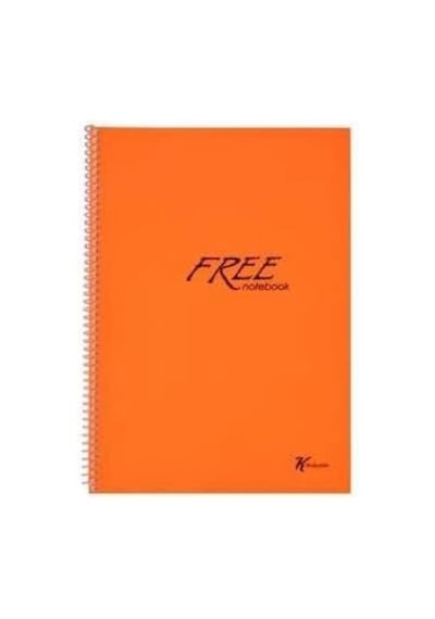 A4 80 Yp. Çizgili Pp Kapak Spiralli Free Defter