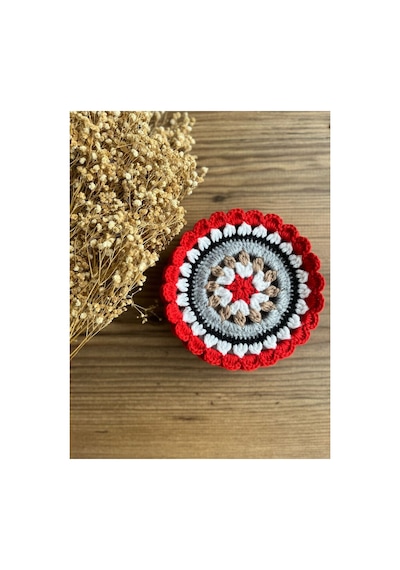 El Örgüsü Bardak Altlığı Handmade Bardak Altlığı Örgü Bardak Altlığı Diğer