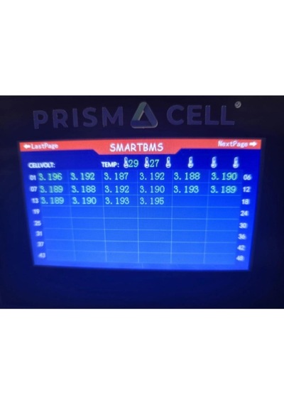 Prismacell 25.6 205ah Lifepo4 Akü Rack Tipi 24 200 Modeli