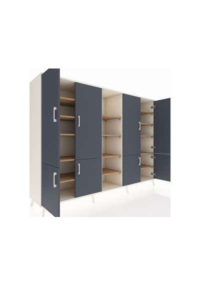 Hyperion Dolap 14 Raflı 8 Kapaklı 220x44x163 Aytaşı-antrasit/çam Antrasıt/atlas Çam - Aytası Hyperion Dolap 14 Raflı 8 Kapaklı 220x44x163 Aytaşı-antrasit/çam Antrasıt/atlas Çam - Aytası