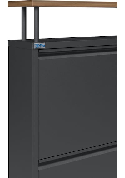 Ceha Tablalı 4'lü Metal Ayakkabılık - Siyah K.AYK-2.4/AC/P 9005 Ceha Tablalı 4'lü Metal Ayakkabılık - Siyah K.AYK-2.4/AC/P 9005