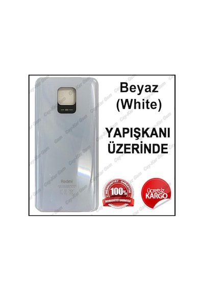 Xiaomi Redmi Note 9S Arka Kapak Pil Batarya Kapağı + B7000 15Ml