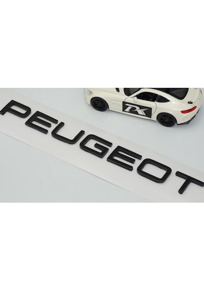 Dk Tuning Peugeot Bagaj Yeni Nesil Siyah Abs Yazı Logo