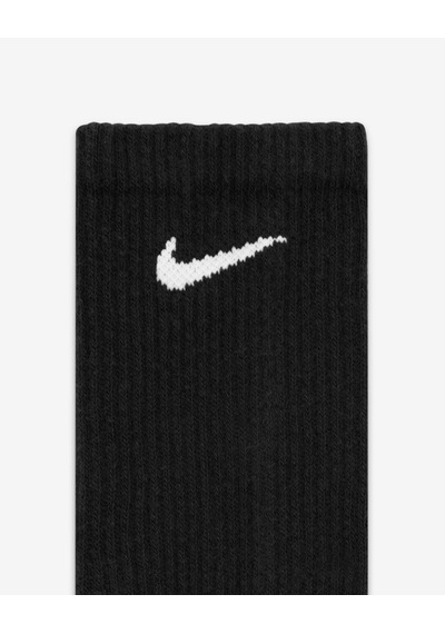 Nike Everyday Plus Destekli Antrenman Crew Çorapları 6 Çift Siyah Sx6897-010 Sıyah