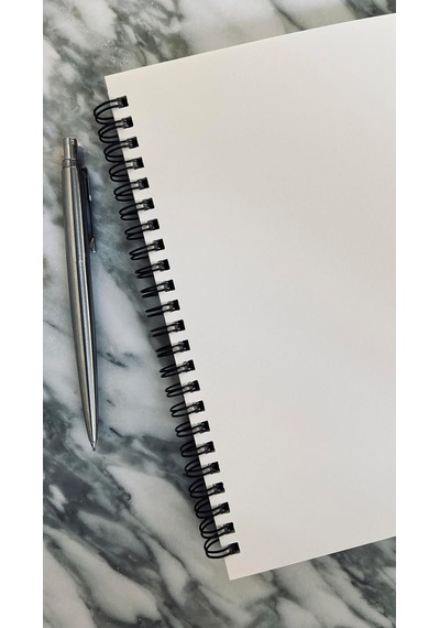 2'li Çizgisiz Not Defter, A5 Boyut 15x21 Cm , 60 Yaprak Planlama, Siyah Ve Kraft Kapaklar, Ofis İçin İdeal Çok Renkli