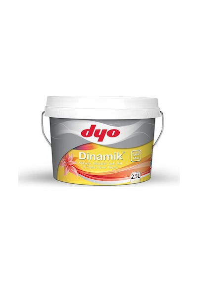 Dyo 0449 Lavanta Filizi 2,5lt Dinamik İpekmat Silikonlu Silinebilir İç Cephe Duvar Boyası 2,5 L