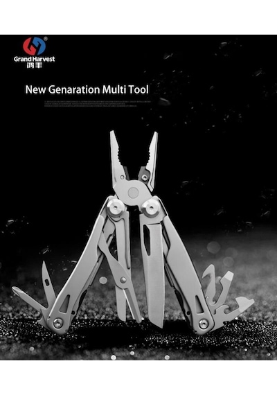 Grand Kamp Harvest Ghk8 No Moq Multi Tool Gümüş