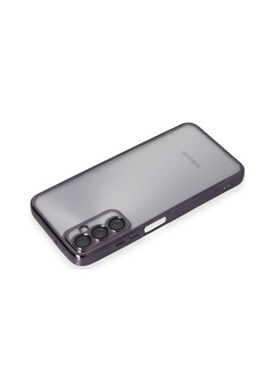 Samsung Galaxy A05s Kılıf Razer Lensli Silikon - Mor