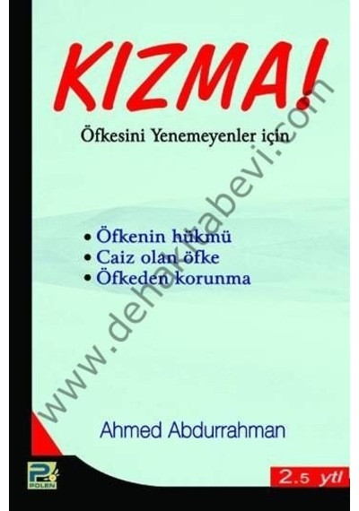 Kızma! Öfkesini Yenemeyenler Için