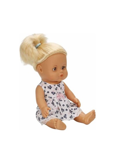 Boubou Altını Islatan Bebek Seti 30 Cm Beyaz