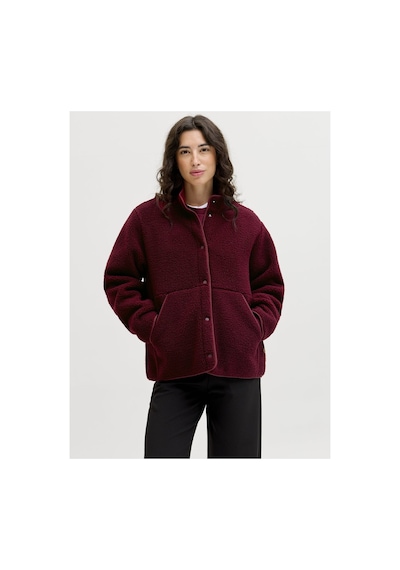 Jjxx Jxvera Leopar Desenli Peluş Ceket 12272583 Bordo