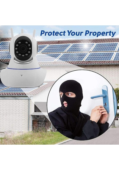 Akıllı Onvif Kamera Cctv Yy/Hd/Wifi/Ses Antenli Ev Güvenlik Kamer