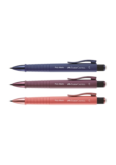 Faber Polymatic Mash 3 Lü Versatil Kalem 0.7mm Çok Renkli