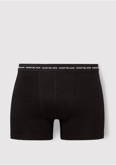 Mavi - 3lü Basic Boxer 0911987-900 Renkli