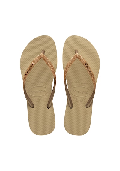 Havaianas Kids Slim Glitter Kadın Plaj Terliği 4146975 Dore