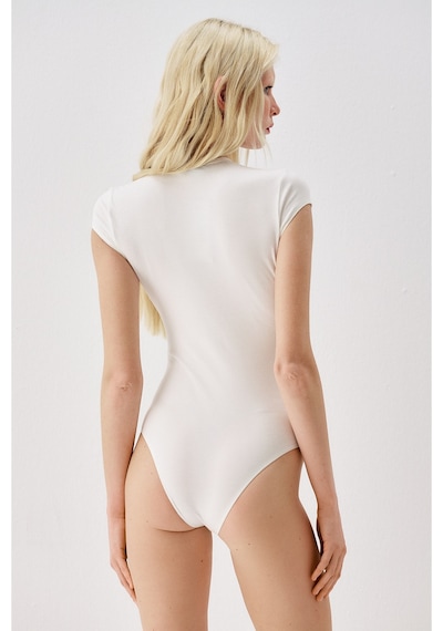 Sagaza Studio Ss6150 Çıt Çıtlı Body Ekru