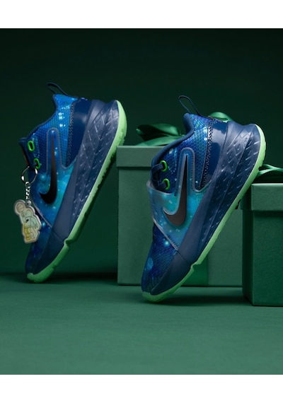 Nike Hustle D 12 X Lego Gs Çocuk Basketbol Ayakkabı-sportxstore Mavi