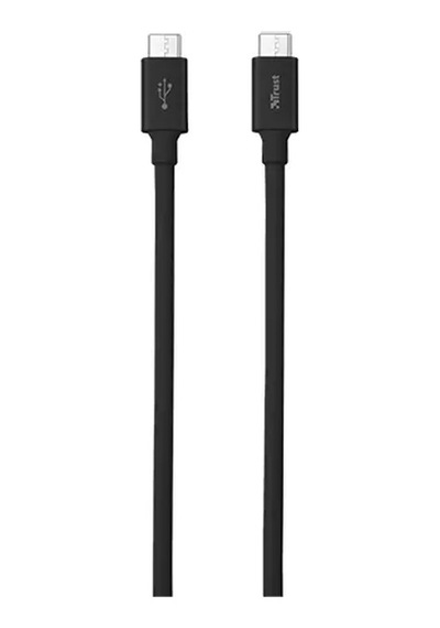 Trust 21176 USB-C To USB-C Kablo 1 M Siyah Usb 2.0
