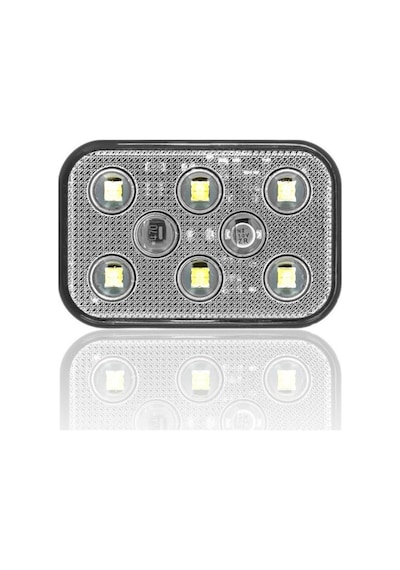 12v Yan Sinyal Lambası Dorse Side Marker 6 Ledli Beyaz