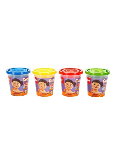 6715 Sun-sabc-crf-oyun Hamuru 4lü Gupi 4x120gr Gup Çok Renkli
