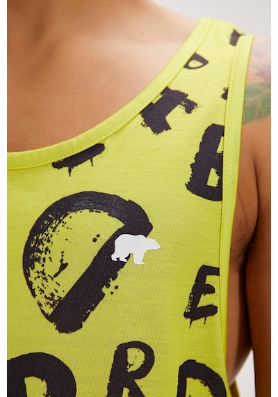Bad Bear Bling Yeşil Erkek Atlet-yeşil