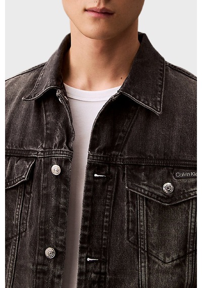Calvin Klein Erkek Kot Ceket Lv04rb796g Rdd Siyah Siyah