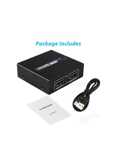 Sp-hd Splıtter/1-2 1 Giriş 2 Çıkış 1080p V1.4 Hdmı Splıtter