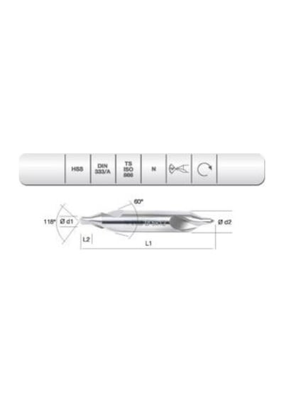 Evar Hss Dın 333/a R Punta Matkabı 1.25 Mm