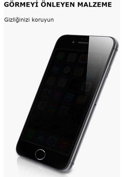 Apple Uyumlu   iPhone 8 Plus Zore Kor Hayalet Cam Ekran Koruyucu
