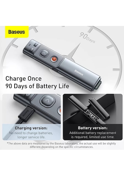 Baseus Laser Pointer-sunum Cihazı Baseus Orange Dot Wireless 213409136