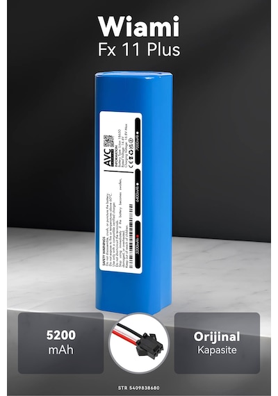 Wiami Fx 11 Plus 5200mah Robot Süpürge Bataryası G.g