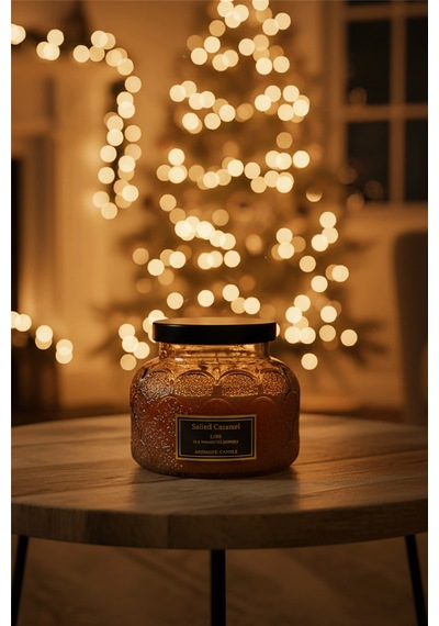 Tuzlu Karamel Aromatik Mum