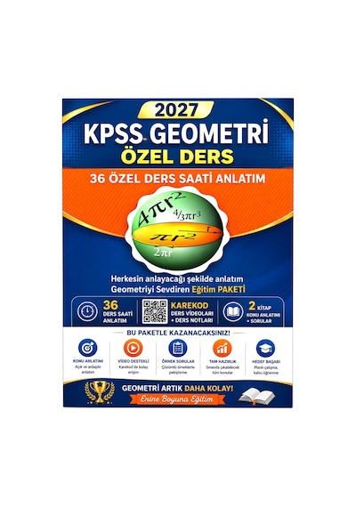 Kpss Geometri Özel Ders Anlatım Seti