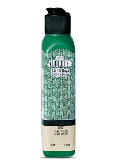 Akrilik Boya 140 Ml 3027 Haki Yeşili Haki Yeşili