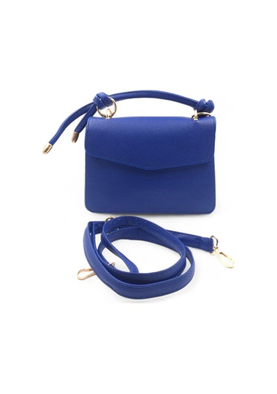 Melen Shoes Pouch Mavi Zarf Model 2 Bölmeli El Ve Omuz Çantası Çok Renkli