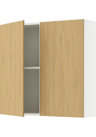Ikea Meşe Modern Mutfak Dolabı 120x75 Cm Meşe Görünümlü