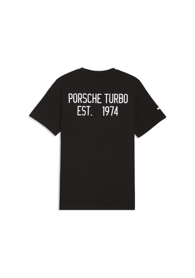 Puma 634489-01 Porsche Graphic Tee 1 Tişört Erkek T-shirt Siyah
