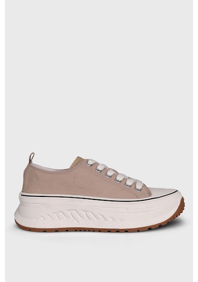 Lufian Shay Kadın Sneaker Ayakkabı Bej Bej 121230092100550 Bej