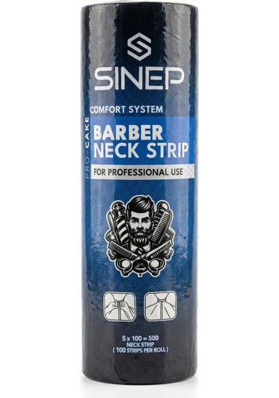 Sinep Pro-Care Profesyonel Berber Boyun Bandı Beyaz 5 x 100'lü