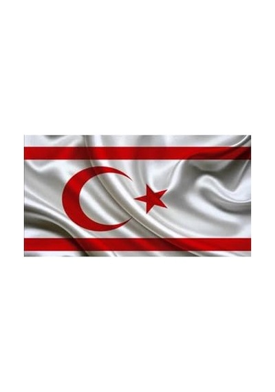Zc Bayrak Kıbrıs Milli Gönder Bayrağı 100x150 Cm Raşel Dijital Baskı Diğer