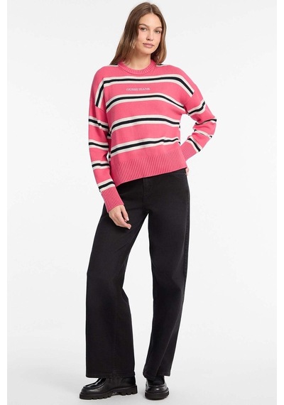 Guess Jeans Gj Ls Cn Kadın Triko Pembe