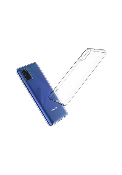 Samsung Galaxy Uyumlu A31 Kılıf Lüx Şeffaf Silikon Kılıf