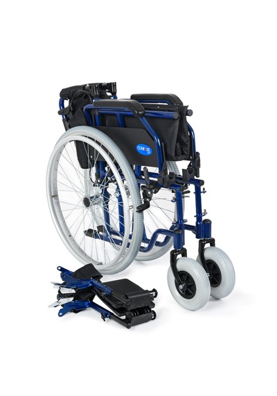 Comfort Plus Dm-321 45cm Lacivert Alüminyum Özellikli Tekerlekli
