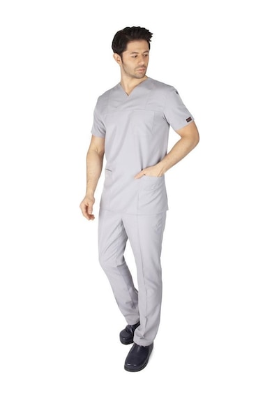 Erkek Doktor Hemşire Forması Scrubs Alpaka Kumaş Hastane Nöbet Ta (484674246)