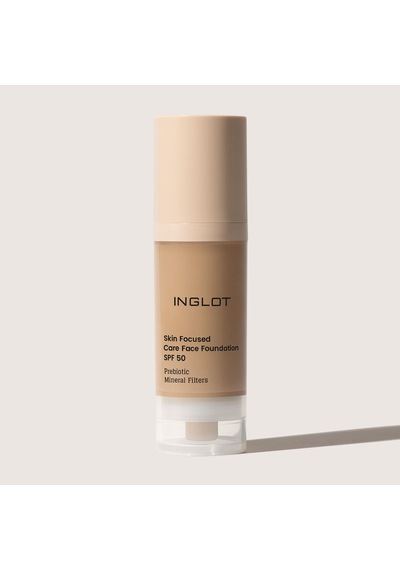 Inglot Skın Focused Care Face Foundatıon SPF50 313 Warm Olıve