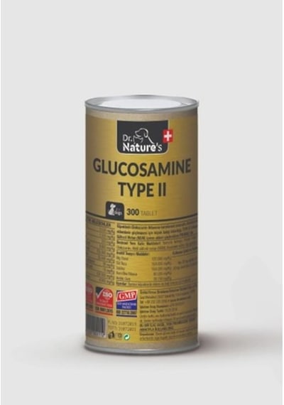 Dr. Nature's Dog Glucosamine Type II Köpek Besin Takviyesi 300 Tablet Dr. Nature's Dog Glucosamine Type II Köpek Besin Takviyesi 300 Tablet