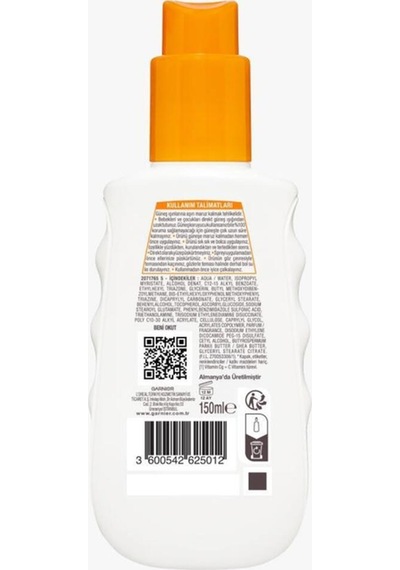 Ambre Solaire Hydra 24 Protect Spf30 Sun Spray 150ml