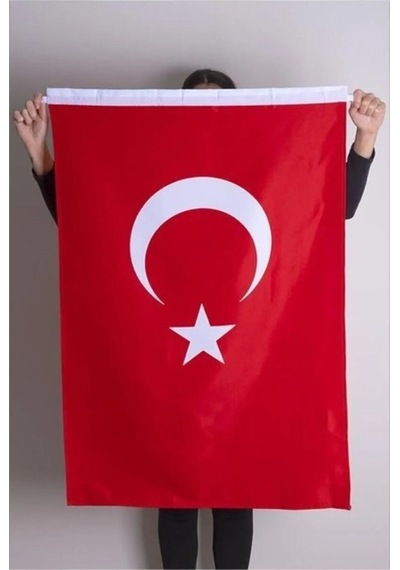 Premium Türk Bayrağı 70x105 Cm - Solmaya Ve Rüzgara Dayanıklı Raşel Kumaş Tek Ebat