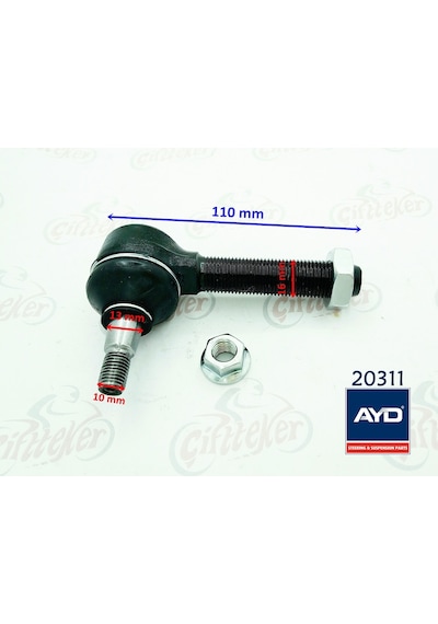 Atv Apachi Üst Rotil 20311 10-13-16-110 Mm (545157140)